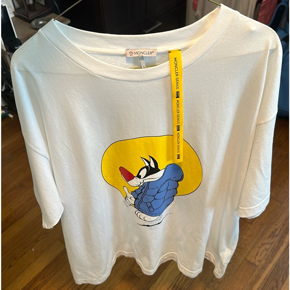 Moncler Genius Sylvester Looney Tunes T-Shirt Like New Condition Size L